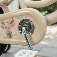 Children's Bike with Basket and Stable Kids Bike with Training Wheels Adjustable Seat Girls Traditional Bike for Beginners, Outdoor, Park