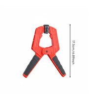 6 Inch Spring Clamp High Hardness Heavy Duty A-Clamp Adjustable Rotating Clamping Faces Carpentry Clip for Woodworkers, DIY Enthusiasts, Workshop