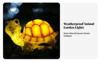 Waterproof Solar Creature Garden Light Weatherproof Solar Creature Light Energy Saving for Yard, Patio, Pathway