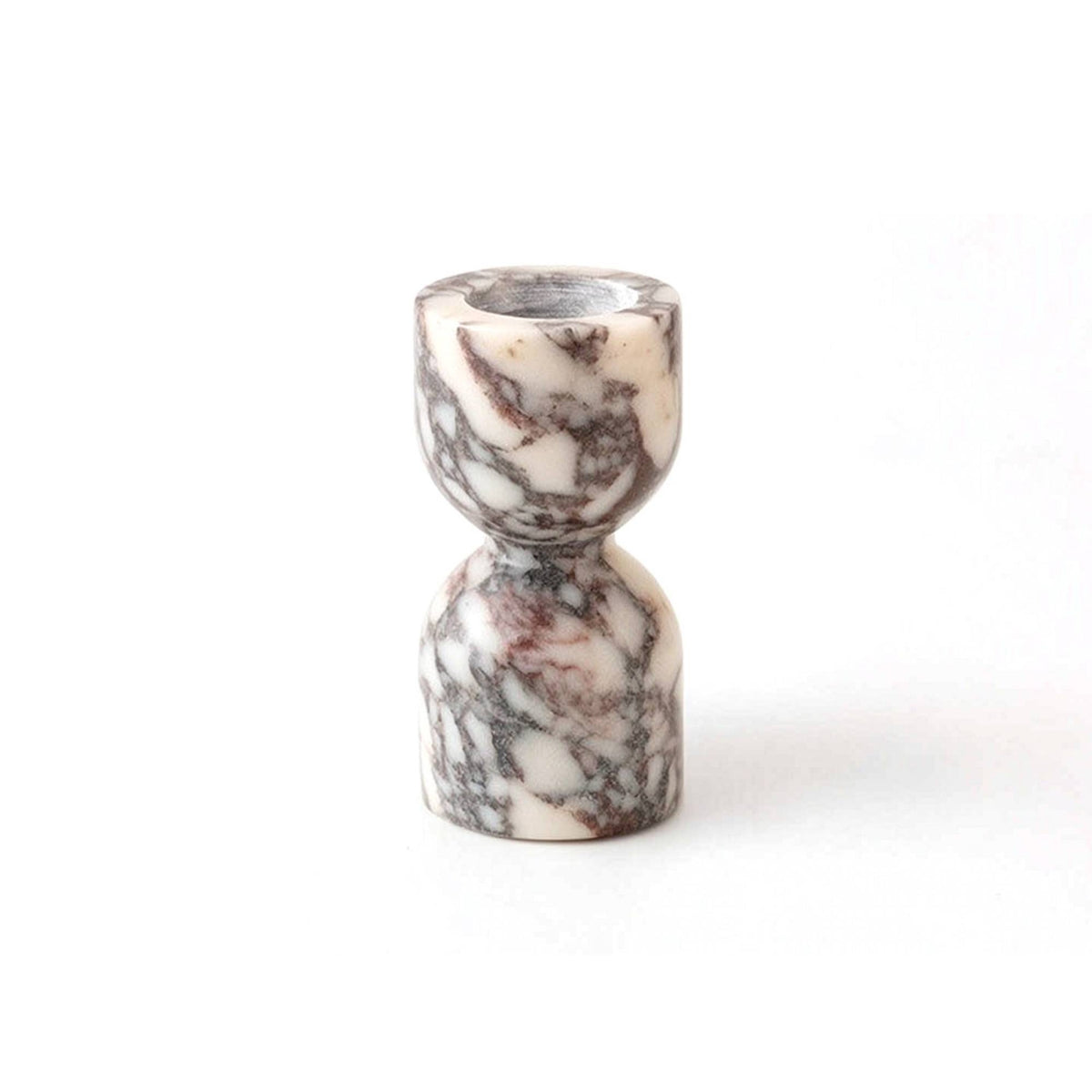 Stone Candle Holder Decorative Marble Candle Holder Modern Decor for Minimalism Adherents, Living Room