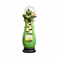 Feng Shui Water Feature Soothing Sound Cascading Waterfall Water Feature New Chinese Artistic Theme Cascading Waterfall Ornament for Living Room