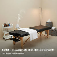 Multi-Purpose Folding Massage Table High-Density Padding Portable Massage Table Water & Oil Resistant Portable Bed Easy to Clean for Estheticians, Beauticians, Physical Therapists