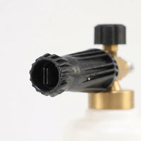 Car Cleaning Pressure Washer Attachment for a Professional Car Wash, Adjustable Car Foam Sprayer with Brass Nozzle, Foam Lance, Quick Connector