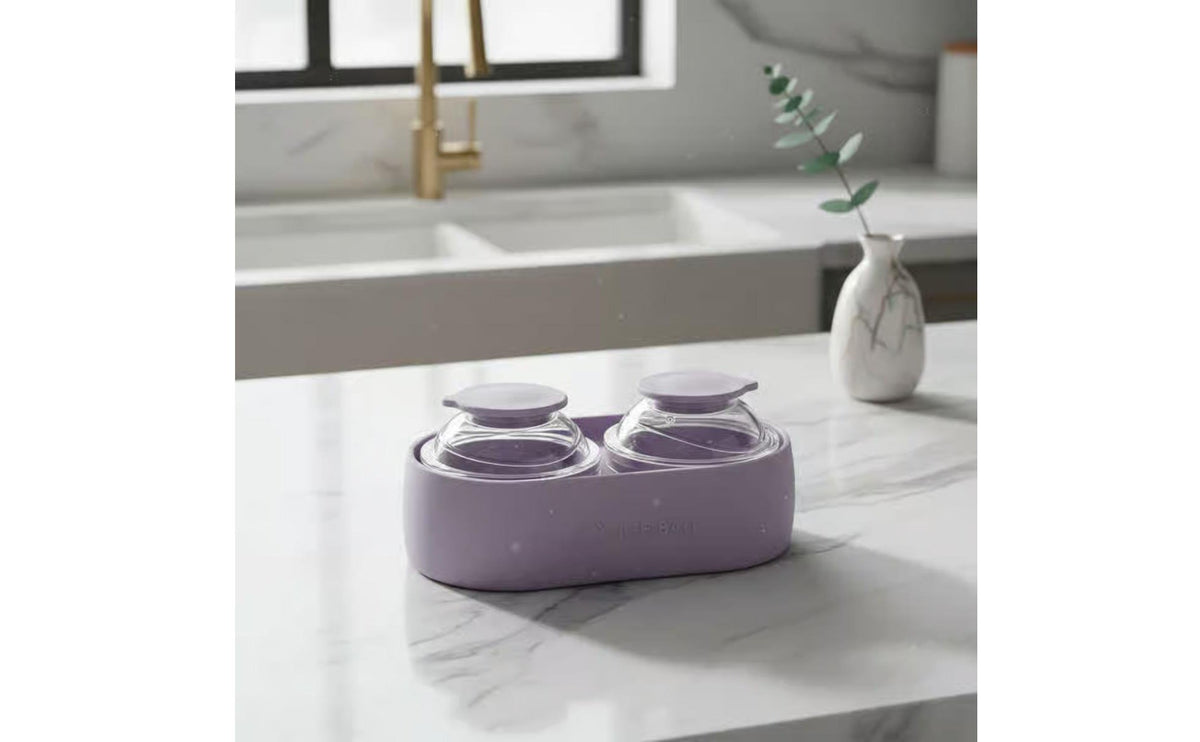 Celestial Design Ice Tray Dishwasher Safe Large Spirit Ice Sphere Tray Leak-Seal With Lid for Cocktails, Parties