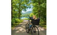 Cat Bike Basket Mesh Sides Dog Bike Basket Ventilated Outdoor Gear for Bicycling