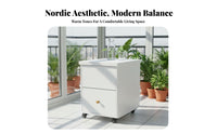 Nordic Aesthetic Convertible Lift-Top Table Multi-Functional Lift-Top Rolling Desk Multifunctional Design Storage Cabinet Space-Saving for Apartment Dwellers, Students, Telecommute Workers, Small Areas, Living Room, Home Office, Bedroom