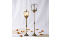 Candle Holder with Crown Top