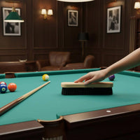 Billiard Table Cleaning Brush Solid Wood Handle Sports Gear for Game Room