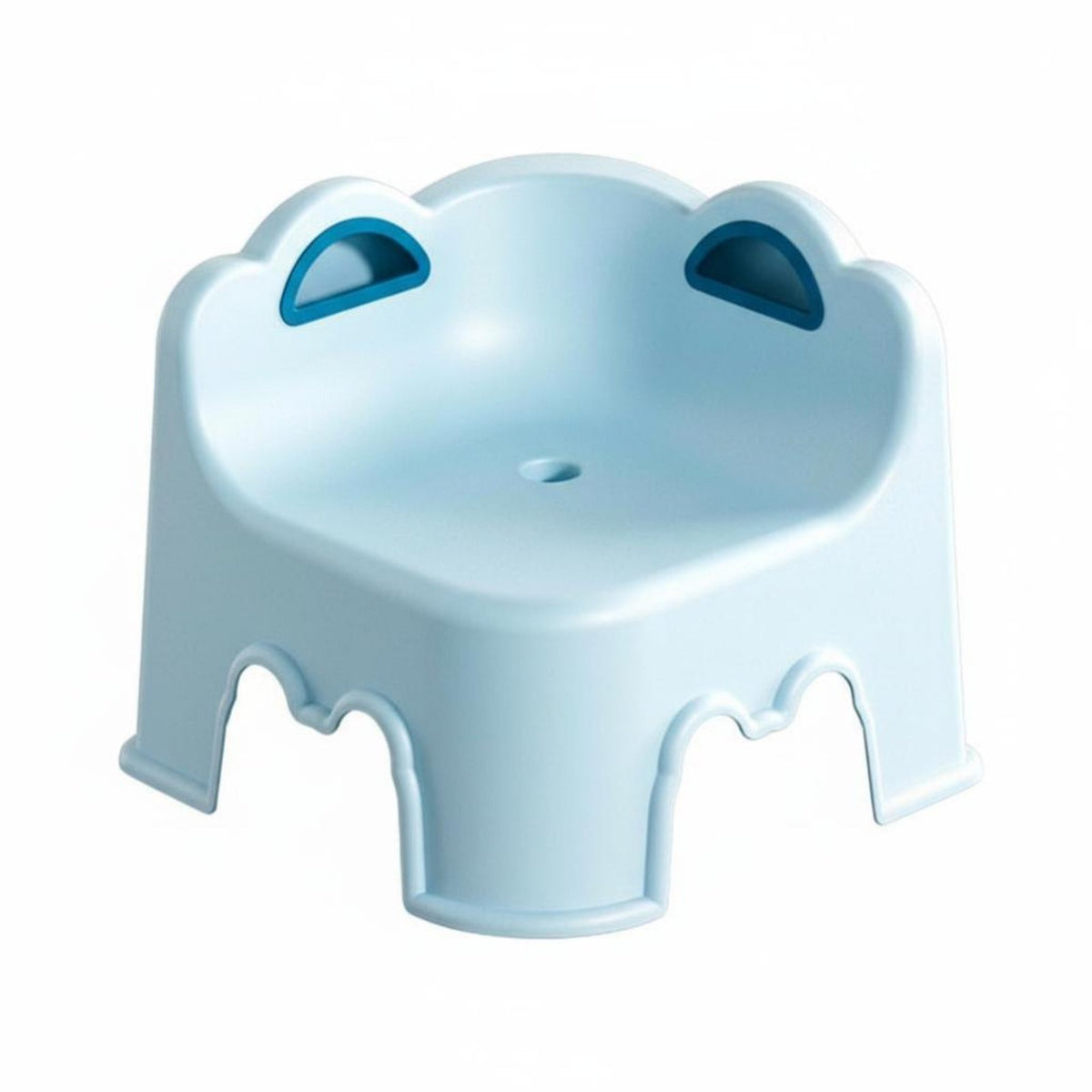 adaptable toddler's Backrest Stool Rounded Corners child's Step Stool Lightweight Household Furniture Portable for young children, Parents, Bathroom, Living Room, Entryway, Playroom