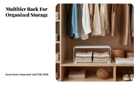 Space Saving textile Clothing Box with Dividers Compartmentalized Design textile Drawer Divider Set Foldable Wardrobe Organizer Stackable for Students, Families, homeowners, Bedroom, Dorm Room, Under Bed