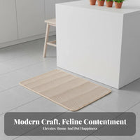 Wall-Mounted Cat Scratching Pad Sisal Scratching Mat Low Shedding Sisal Scratch Pad for Cats, Walls, Floors
