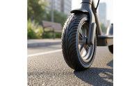 Electric Scooter Solid Tyre Puncture-Resistant Electric Scooter Tire Solid Tire Reliable Grip Lightweight for Commuters