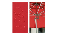 Offset Patio Umbrella Outdoor Cantilever Patio Umbrella Commercial Canopy with X-Shaped Base for Cafes, Vendors, Patios, Storefronts, Sidewalk Stalls