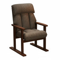 Padded Seat and spine Upholstered Wood-Frame Chair Ergonomic spinerest Upholstered Armchair firm-density paddinging Indoor Seating Easy Assembly for Home Office Workers, Readers, Adults, literary corner, Sunroom