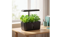 Full-Spectrum 10-Pod Hydroponics Growing System Intelligent Hydroponic Planter with Grow Light Compact Indoor Garden with LED Grow Light spaceSaving for Apartment Dwellers, Beginners, Kitchen, Countertop, Office