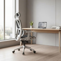 Retractable Footrest Adjustable Computer Chair with Support Ergonomic Office Chair for Students