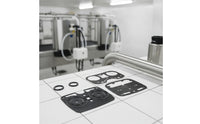 Model Specific Machinery Membrane Kit Precision Cut Silicone Membrane Kit Wear Resistant for Maintenance Technicians, Milking Parlor, Dairy Farm