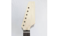 Straight Electric Guitar Neck with Rosewood Fingerboard Replacement Maple Guitar Neck Compatible for Luthiers