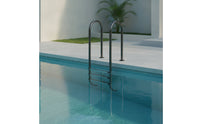 Stainless Steel Pool Ladder No-Embed Pool Ladder with Handrails Non-Slip for Homeowners