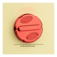 Motorcycle Fuel Reservoir Cap Direct Replacement Aluminum Fuel Reservoir Cap Long-Lasting Anodized Finish
