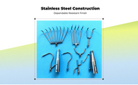 Stainless steel aquatic grab tool
