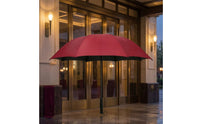 Sun Sheltering Straight Umbrella Waterproof Long-Shaft Umbrella Windproof Heavy Duty for Hotels, Businesses, Commute, Promotional Events