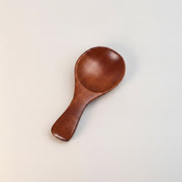 Small Mini Wooden Spoon Compact Wooden Spoon with Short Handle Lightweight Long-Lasting for Condiments