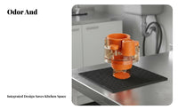 Kitchen Sink Multi-Drain Connector High-Efficiency Drainage Anti-Foul Smell Drain Pipe Adapter Easy Installation Triple Pipe Splitter for Plumbers