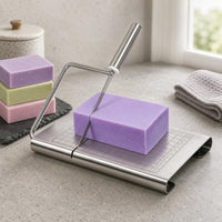 Stainless Steel Soap Cylindrical Handle Handmade Soap