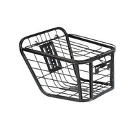 Heavy Duty Folding Rear Bike Basket Rust-Resistant Cycling Gear Easy Installation for Shopping