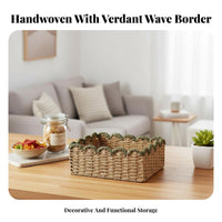 Clear storage container with Handles Easy to Clean Organizer container Space-Saving for homeowners