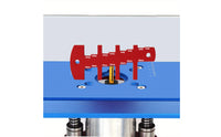Metric and Inch Markings Woodworking Height Gauge Two-Scale Scale Cutting Depth Gauge Aluminum Alloy Measurement Template Burrburrless for Woodworkers