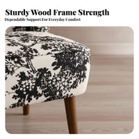 Wabi-Sabi Design Upholstered Single Armchair Vintage Design Luxuriously Cushioned Accent Chair Cozy Home Seating Soft Texture for Readers, Homeowners, Business Owners, Living Room, Balcony, Bedroom, Coffee Shop