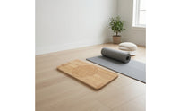 Double-Sided Wooden Acupressure Board Sturdy Board with Pyramidal Texture Minimalist Light for Yogis