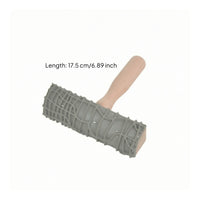 Decorative Crocodile Texture Roller Textured Crocodile Pattern Roller Rubber Tool DIY for DIYers, Painters, Wall Decoration, Accent Walls, Home Renovation