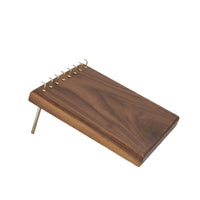 Walnut Jewelry Display Board Refined Surface Necklace Display Board Elegant Showcase Walnut Wood Jewelry Tray for Market Stall