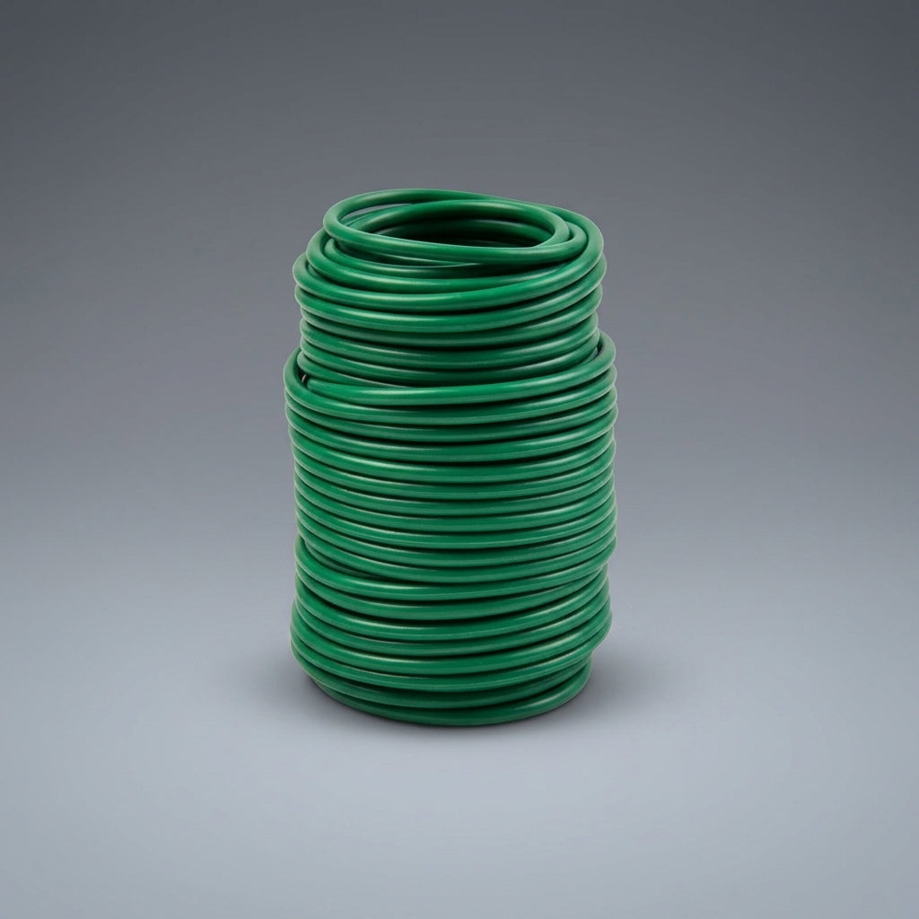 Outdoor Plants Support Garden Wire for Climbing Plants, White Plastic Tree Ties and Garden Ties, 20 Meters Gardening Wire, 65.6ft 20m Length