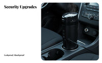 Vehicle-Powered Kettle Digital Display Portable Car Water Boiler 304 Stainless Steel Liner Vehicle for Truck Drivers, Journeyers, Road Trips