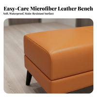 Luxury Aesthetic Wavy Top Bench Modern Design Household Furniture Multi-Purpose Indoor Seating Soft Upholstery for Homeowners, Apartment Dwellers, Interior Decorators, Entryway, Hallway, Living Room, Walk-in Closet