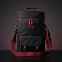 Gift Bag for Wine with Shoulder Strap, Oxford Cloth Ice Bag and Bottle Carrier, 15L Backpack for Bag Travel, Comfortable Style 750ml Bottle Bag
