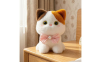 Stuffed Toy with Bell Fuzzy Cuddly Doll Adorable for Bedroom, Teens