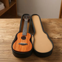 23inch Ukuleles Case with Handle Hard-Sided Ukuleles Case Shielded for Artists, Commuters, Lessons, Rehearsals