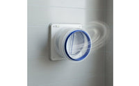 Proof Range Hood Flue Damper High Temperature Resistant Kitchen Exhaust Check Valve for Bathroom