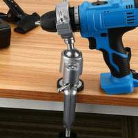 Electric Mounting Bracket Multi-Functional Rotating Drill Holder Clamp 360 Degree Table Vise for DIY Enthusiasts, Hobbyists, Craft Room