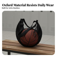 Portable Basketball Shoulder Bag Lightweight Mesh Basketball Bag Multi-Purpose for Training, Gym