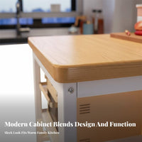 Microwave Oven Stand Multifunctional Multi-Layer Microwave Stand Space Saving Freestanding Kitchen Utility Shelf for Renters, Students, Pantry, Office