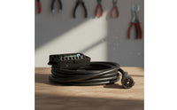 7 Pin Trailer Wiring Harness Stable electrical 7 Way Trailer Plug Cable Dust Cover Tow Gear for Towing