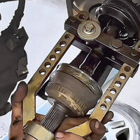 Bolt-Fastened Ball Cage Removal Tool Heavy Duty CV Joint Removal Tool High Strength CV Joint Puller Featuring a-Shaped Frame Universal for Mechanics, DIYers, Auto Repair, Garage, Workshop