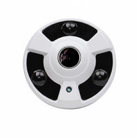 360 Degree Wirelessreless De-Angle Camera Infrared Panoramic Dome Camera Sturdy Metal Housing Wall or Ceiling Mountable
