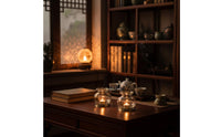 Replacement Lamp Chimney Windproof Guard Thick Glass for Traditional Lamps